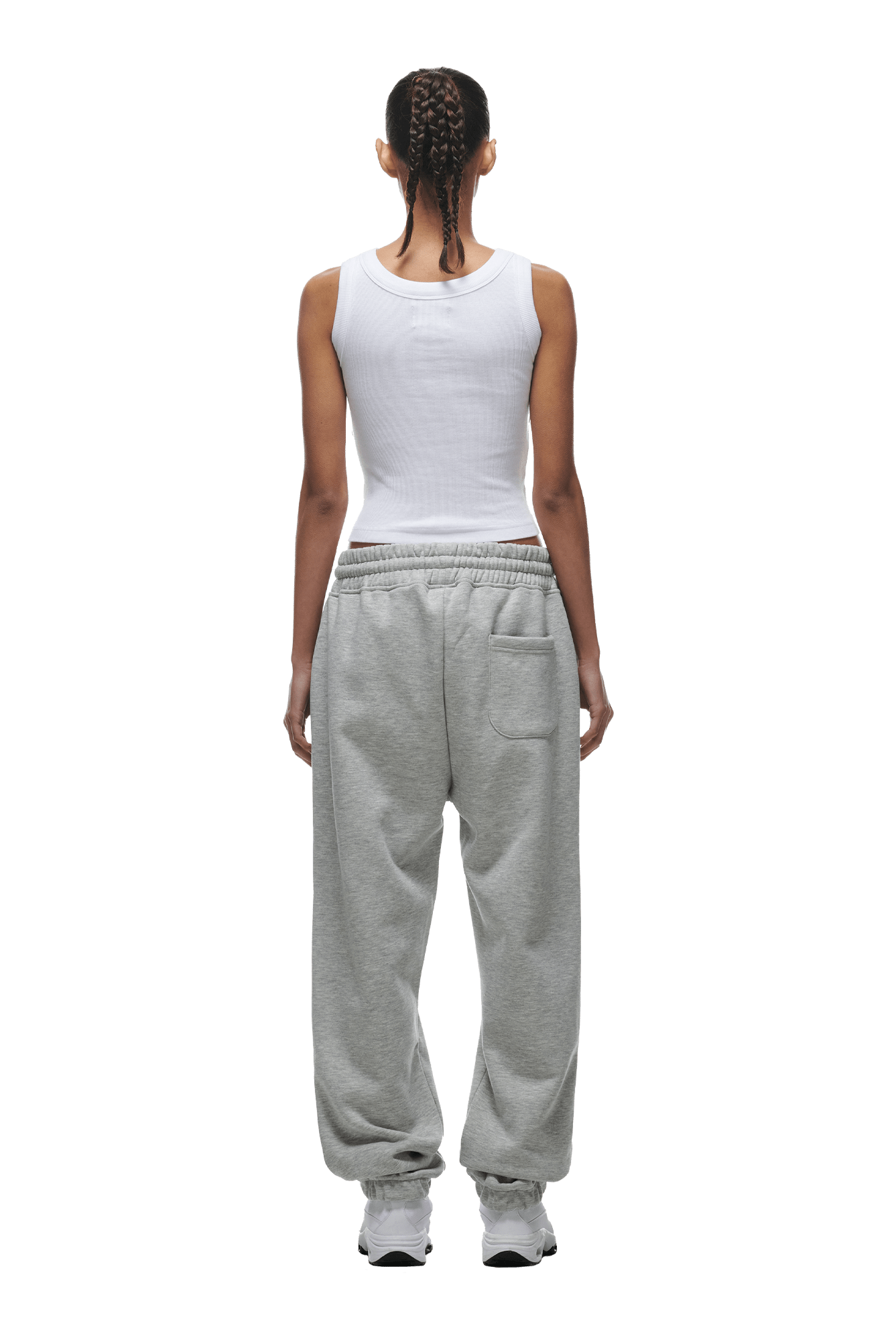 CUFF JOGGER GREY MELANGE