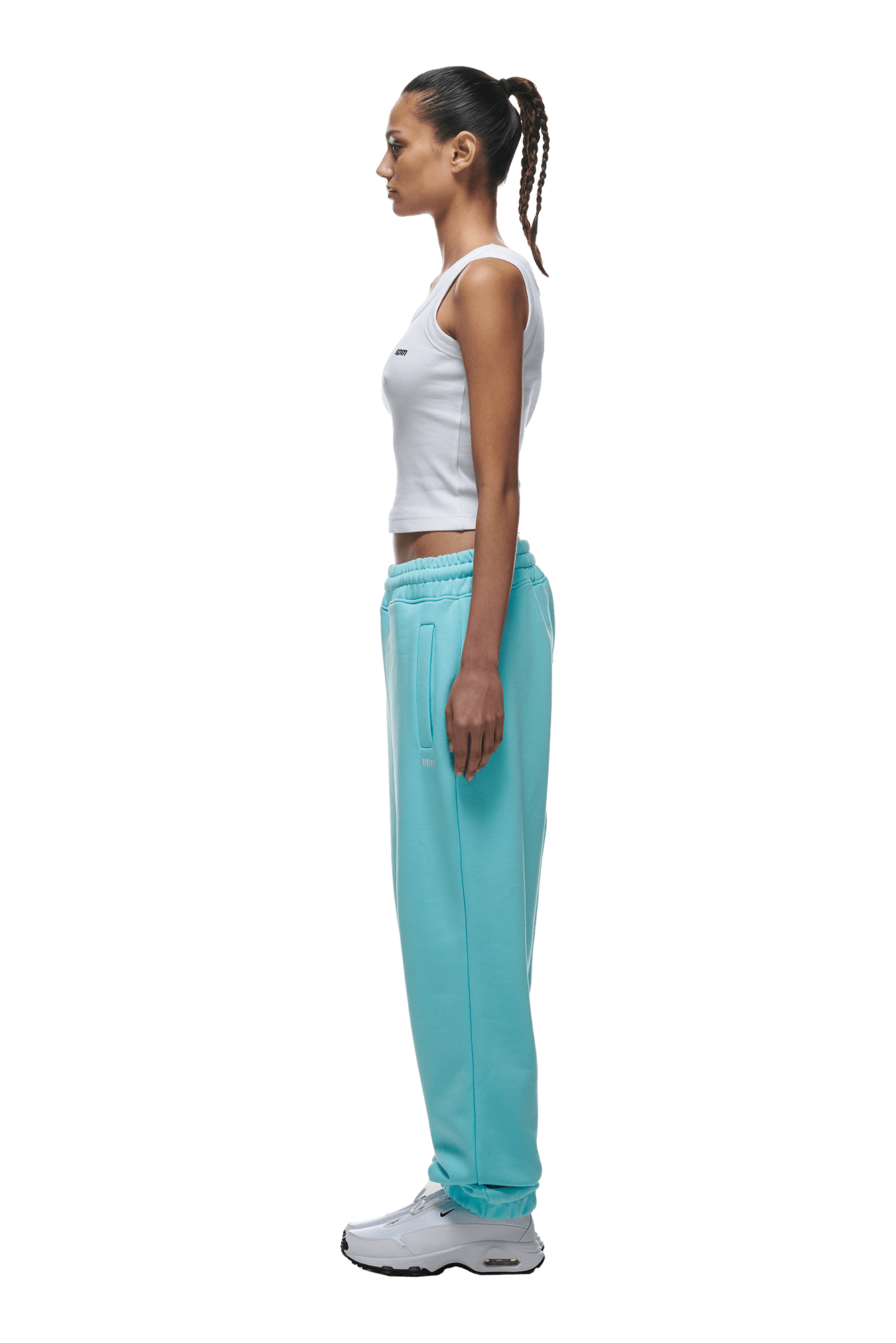 CUFF JOGGER TURQUOISE