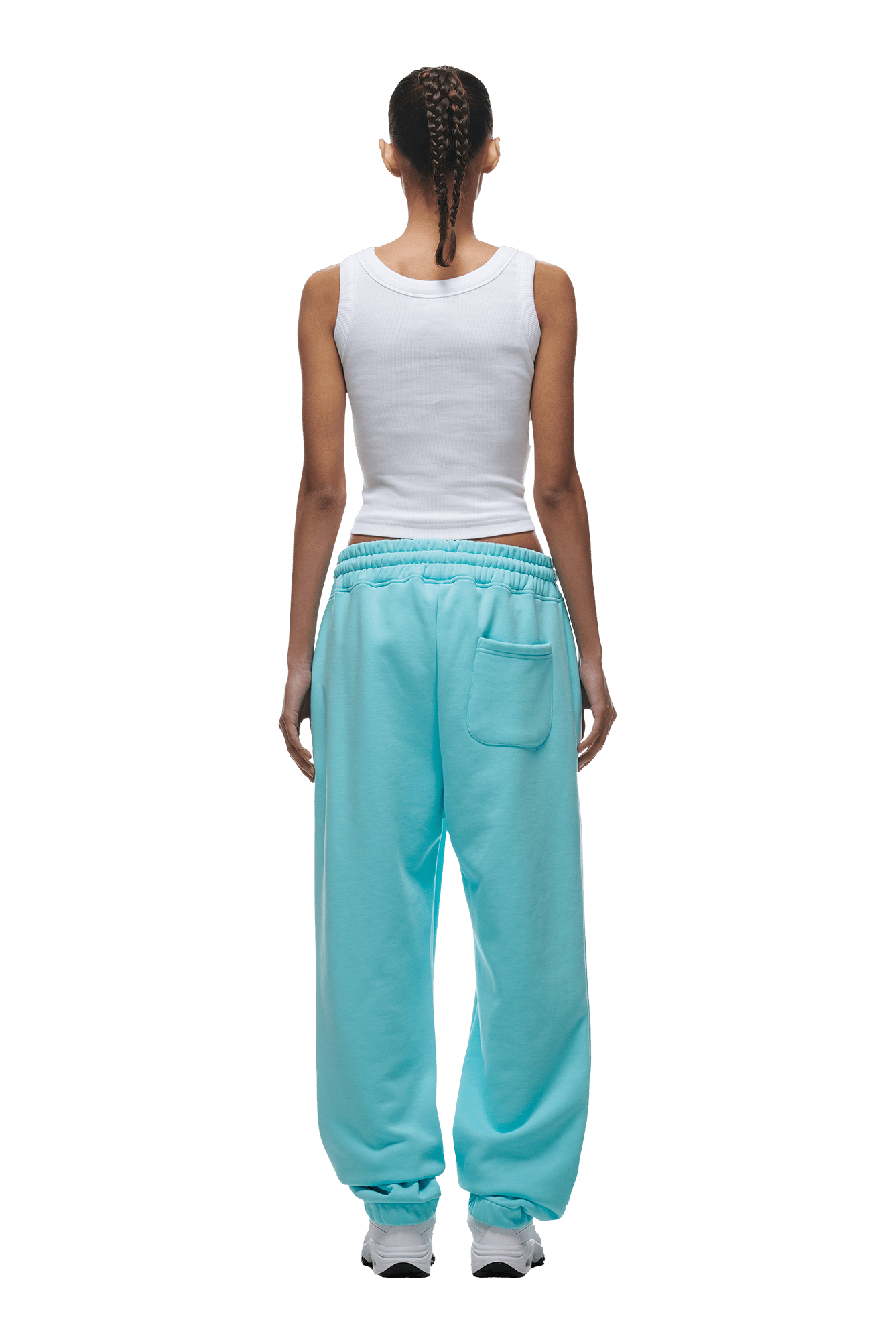 CUFF JOGGER TURQUOISE