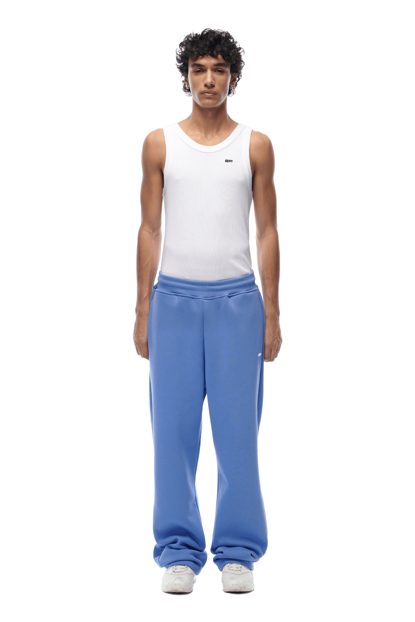 OPEN LEG JOGGER PERSIAN BLUE