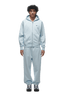 ZIP HOODIE ICE BLUE