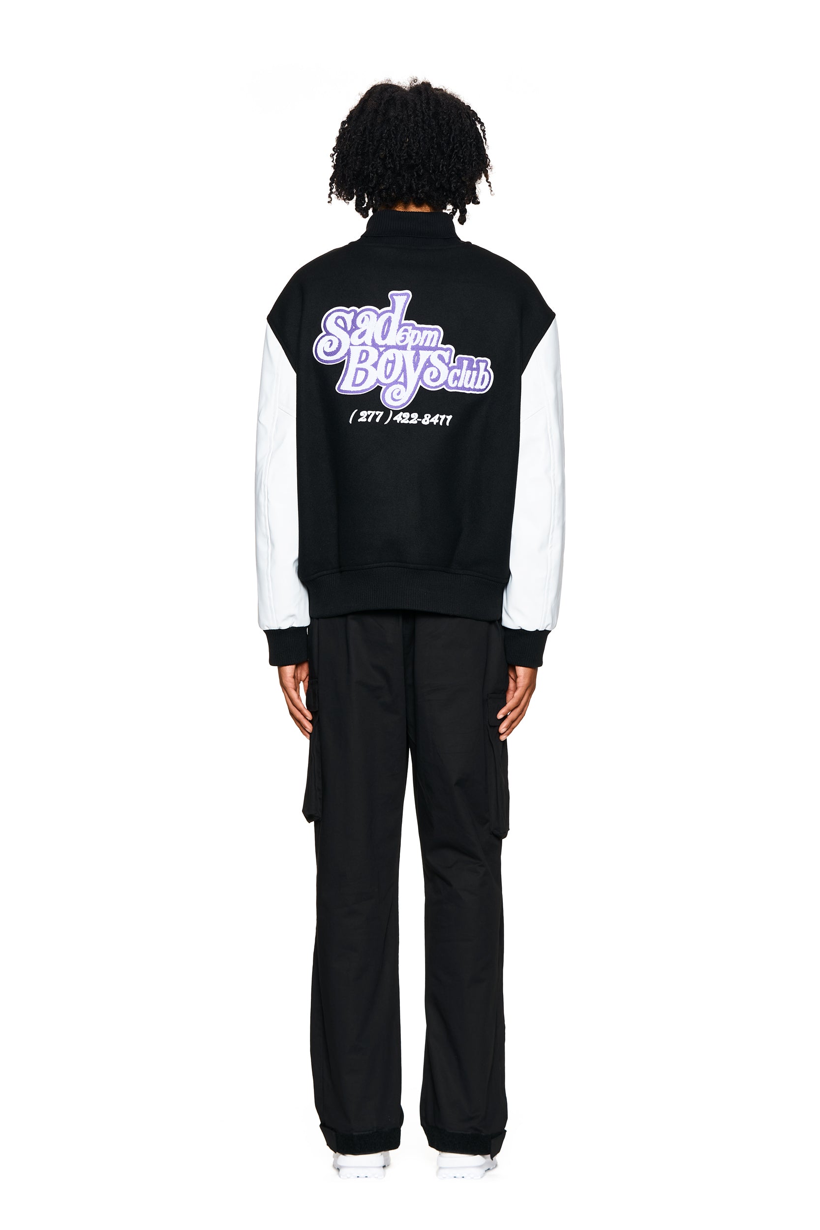 COLLEGE JACKET BLACK