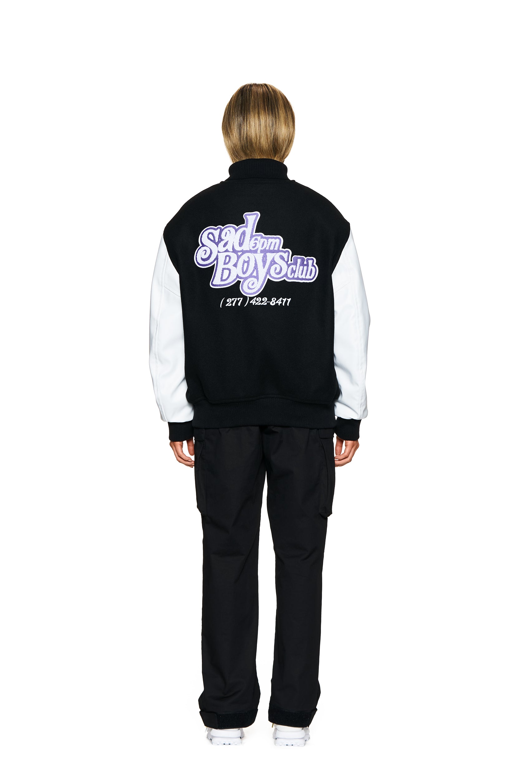 COLLEGE JACKET BLACK