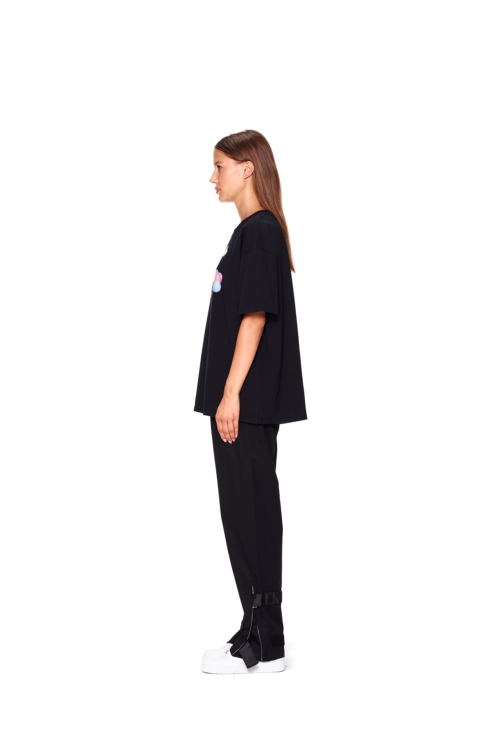 BLOOM T-SHIRT BLACK