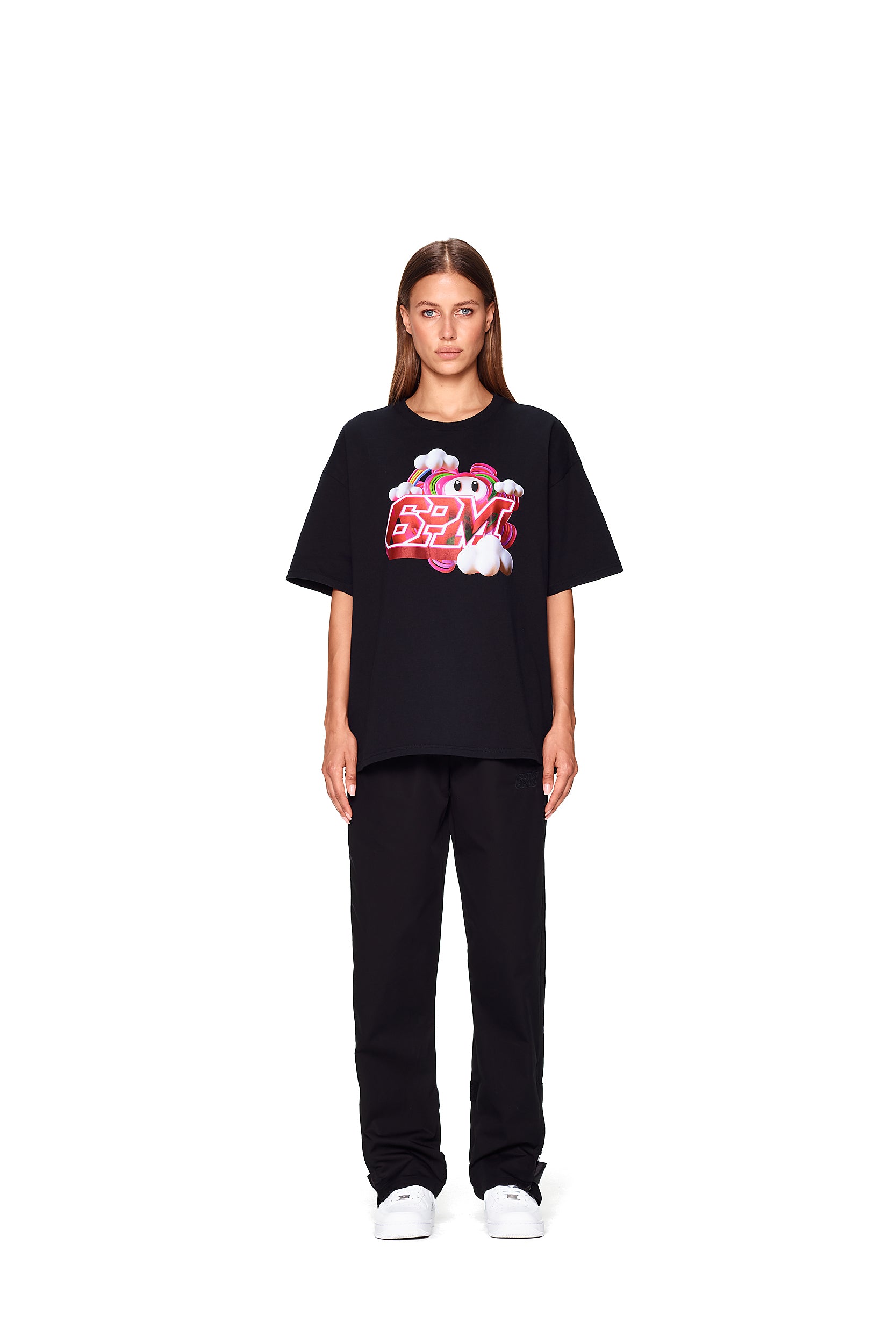 RAINBOW T-SHIRT BLACK