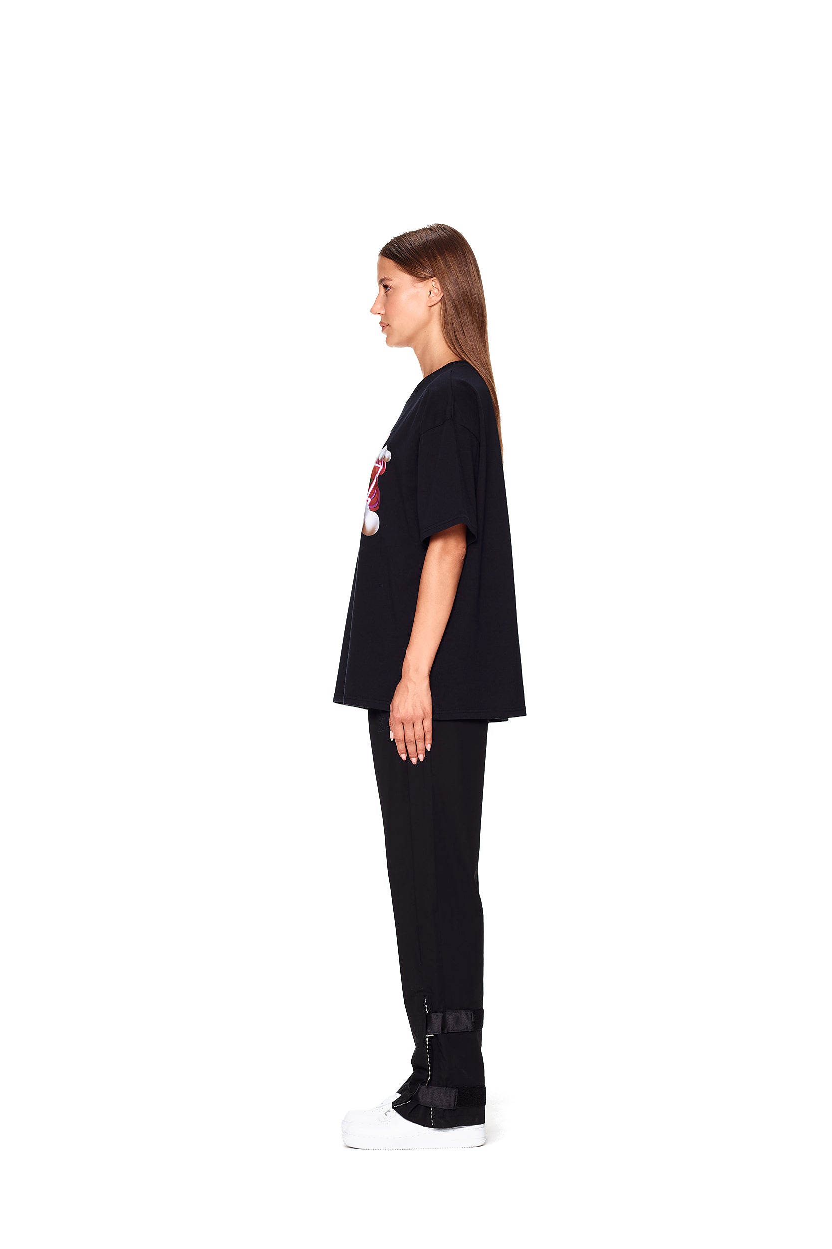 RAINBOW T-SHIRT BLACK