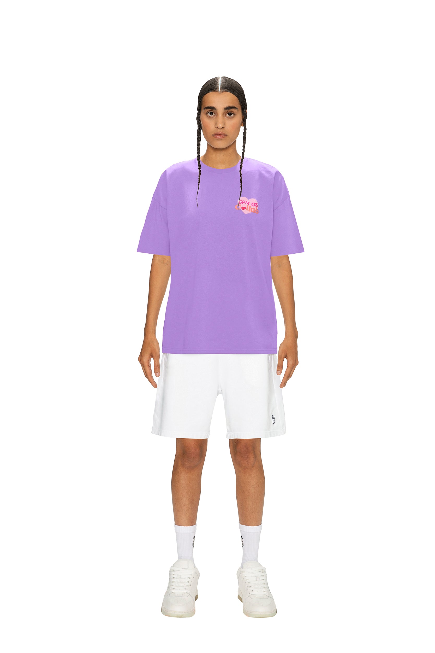 COLLAB T-SHIRT LILAC