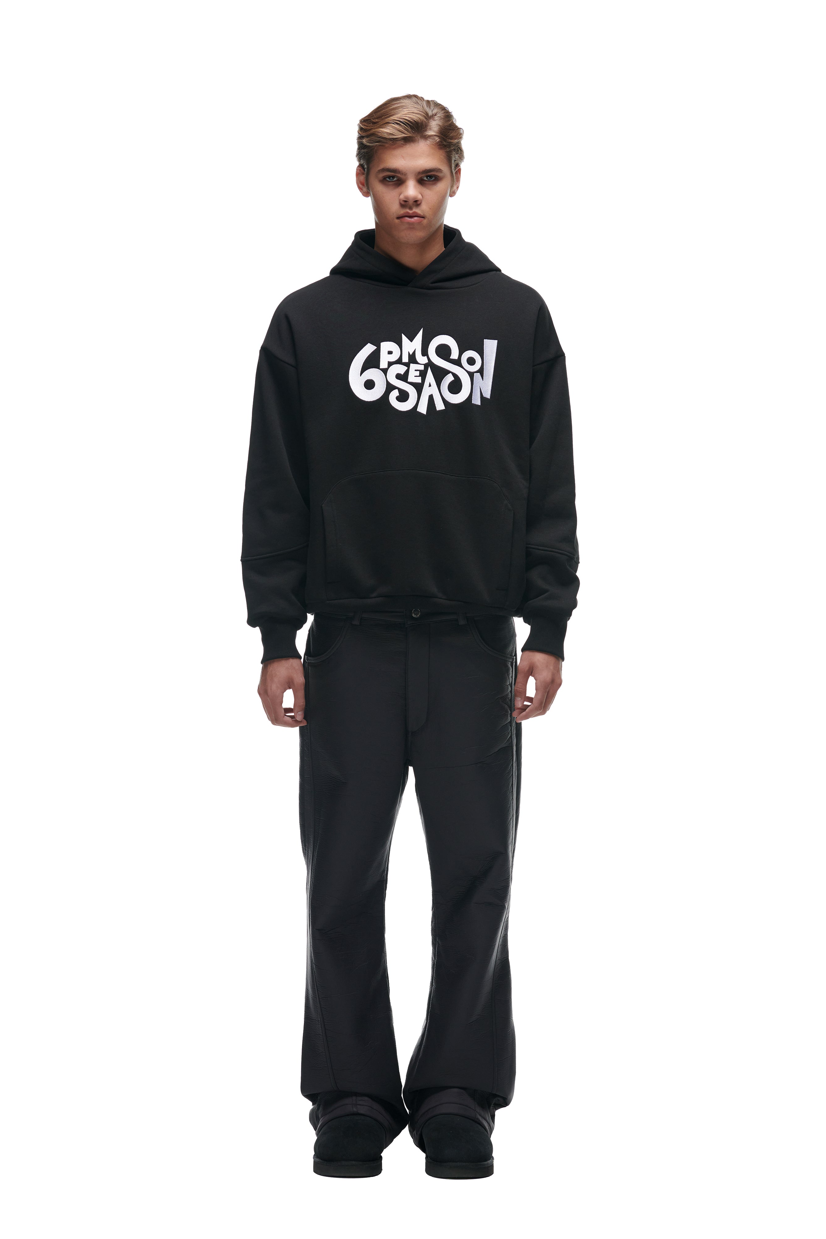 DOUBLE HOODIE BLACK 6PM double-hoodie-black-6pm