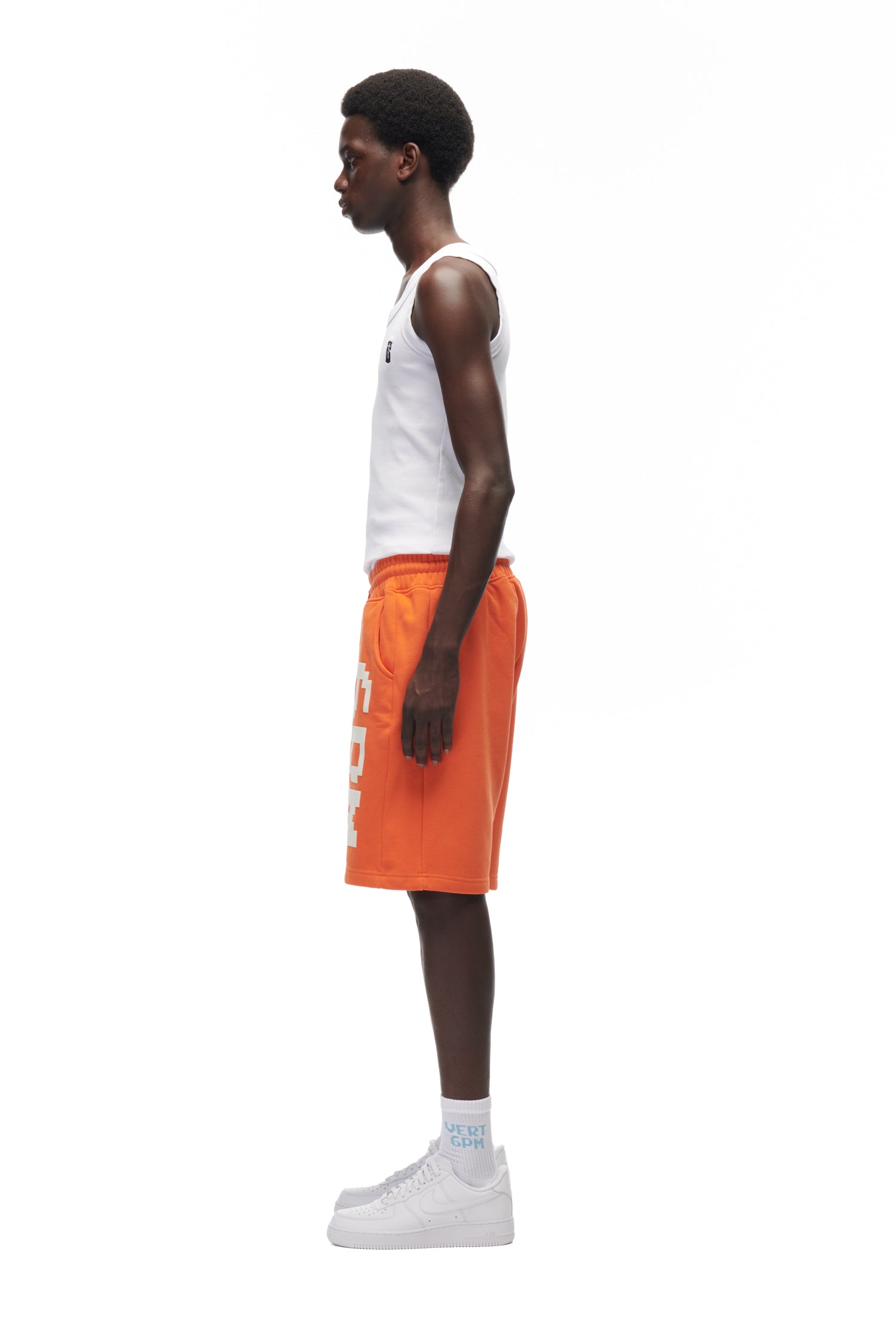 LOGO SHORTS ORANGE