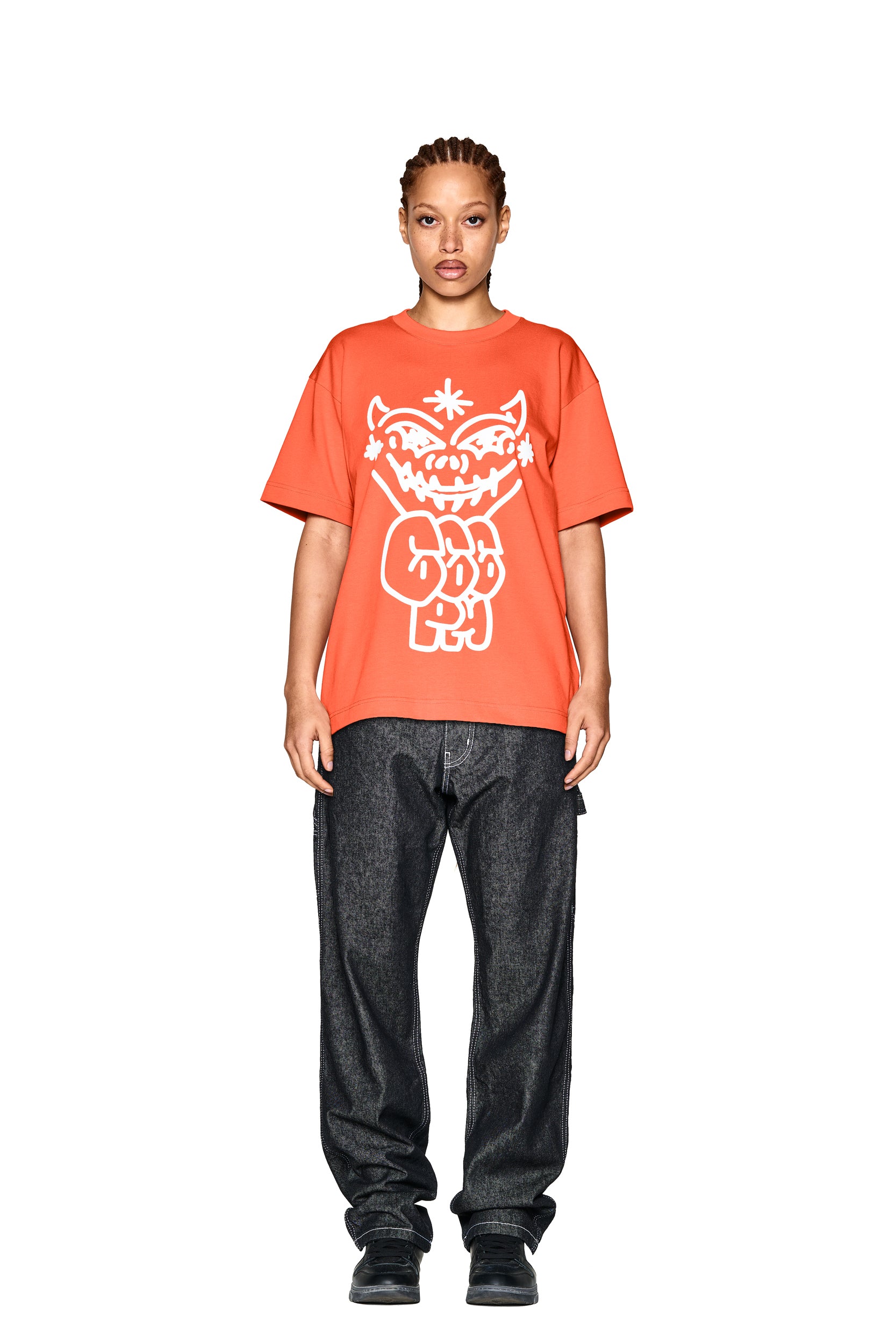 DEMON T-SHIRT ORANGE