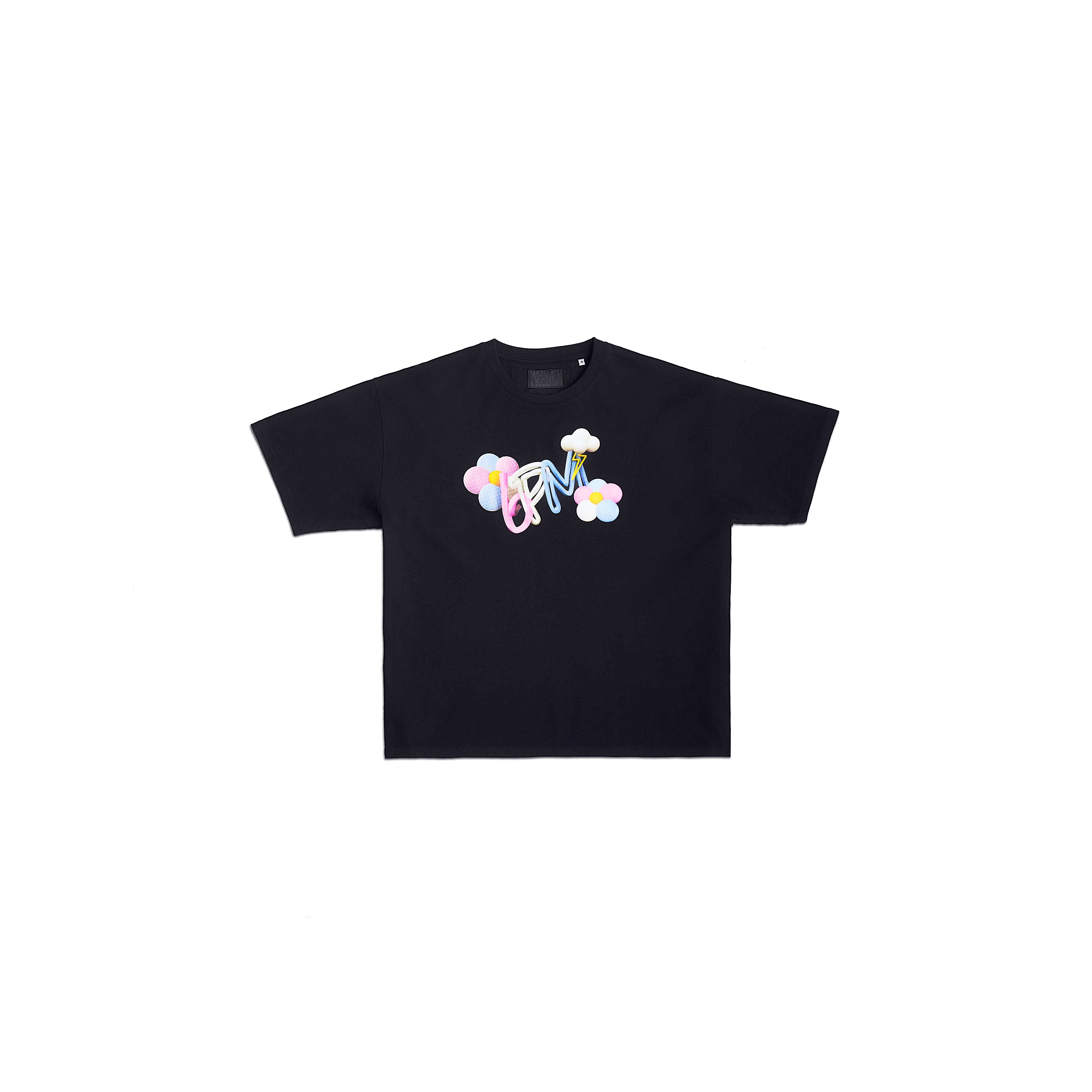 BLOOM T-SHIRT BLACK