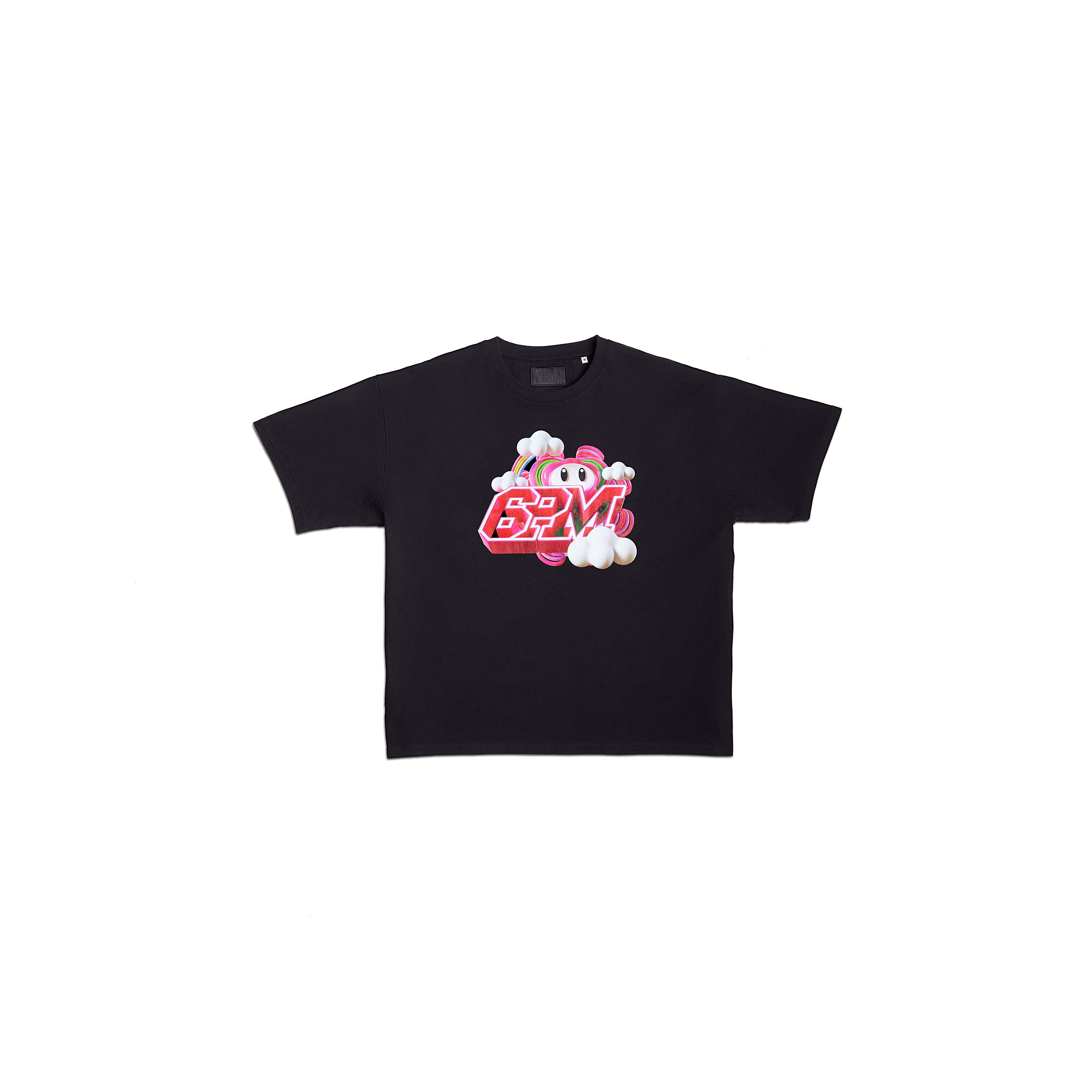 RAINBOW T-SHIRT BLACK