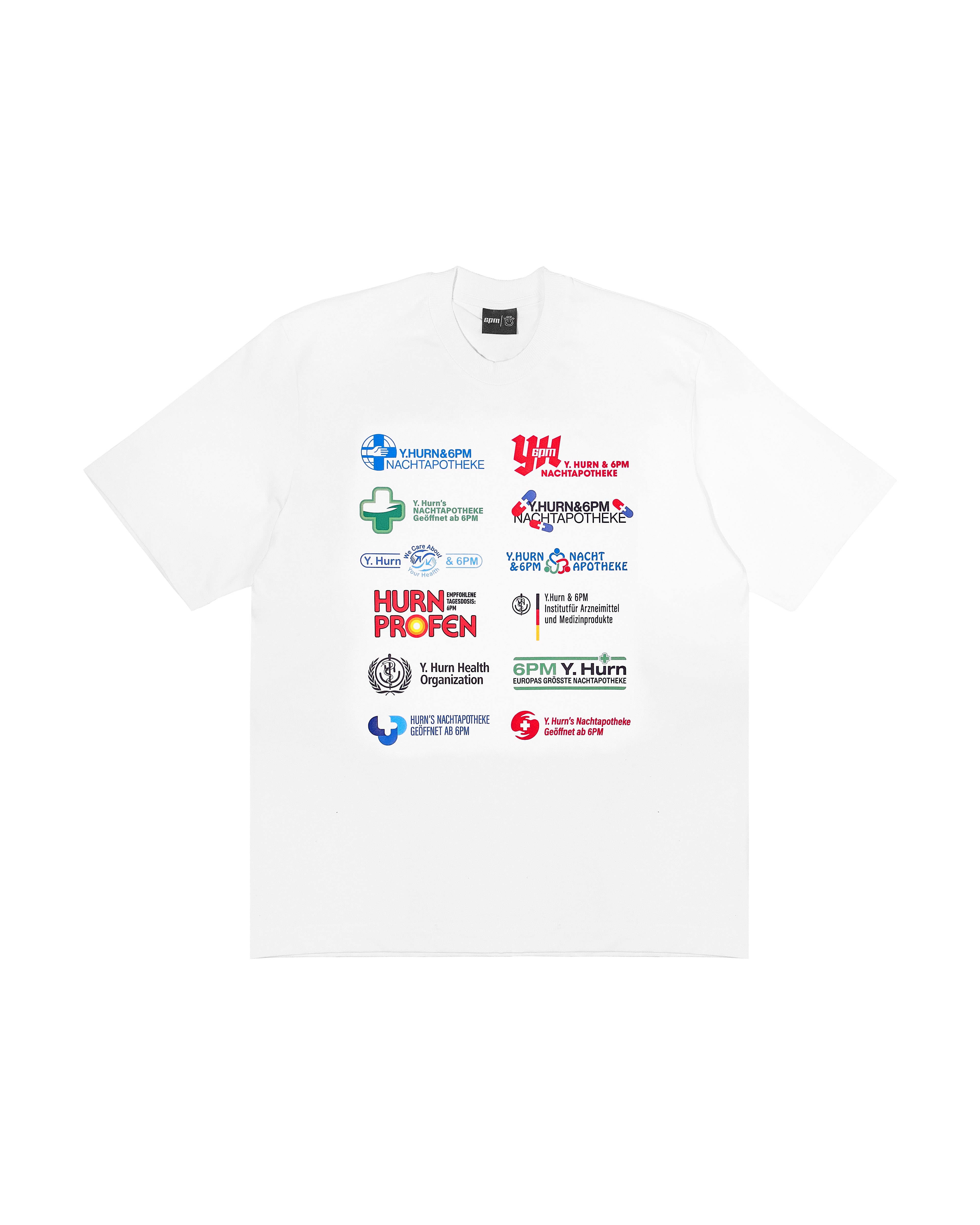 MULTI LOGO T-SHIRT WHITE