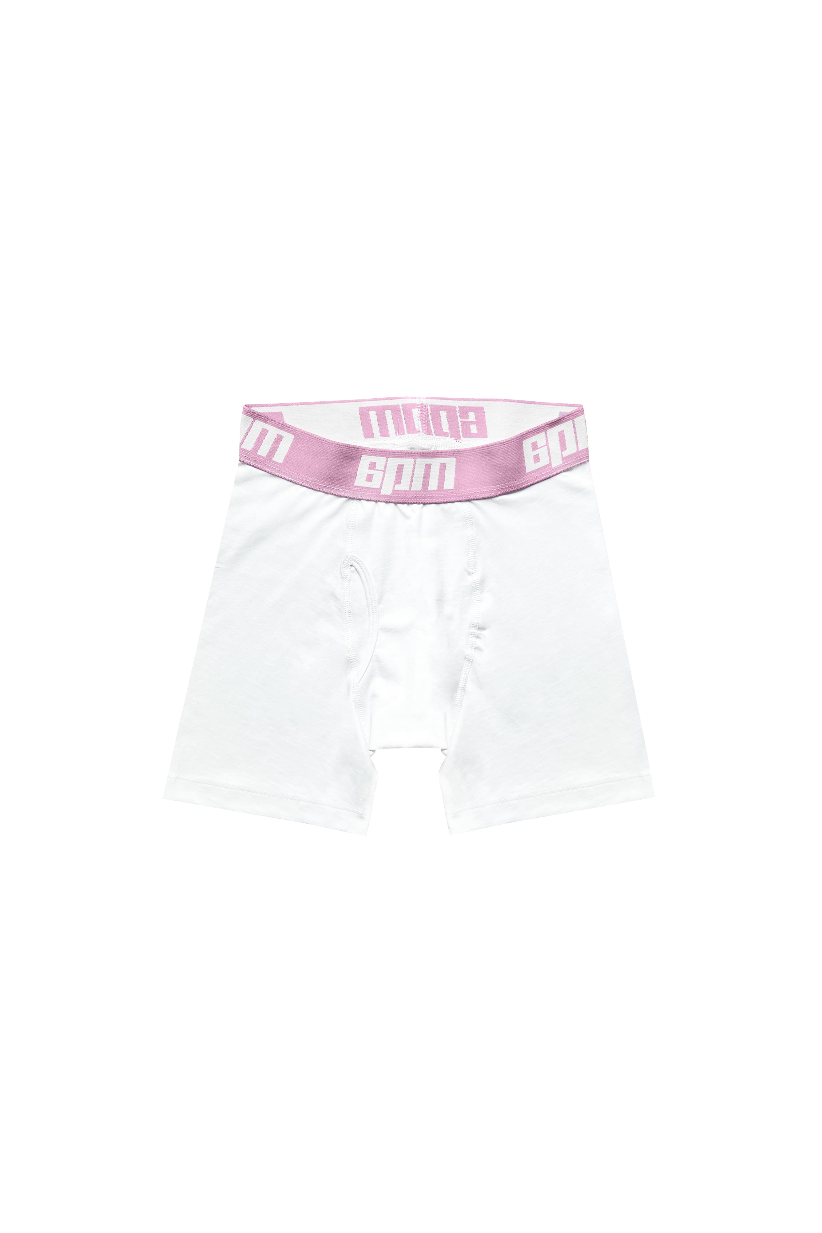 BOXER SHORTS WHITE/PINK (2-PACK)